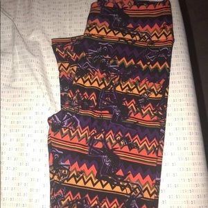Lularoe OS Halloween leggings
